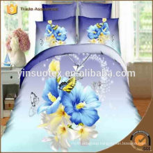 soft hand feel Europe high quality cotton comforter set ,3D reactive